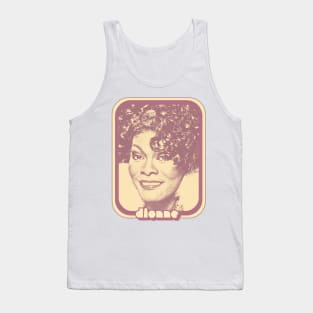 Dionne Warwick // Retro Style 70s Aesthetic Fan Design Tank Top